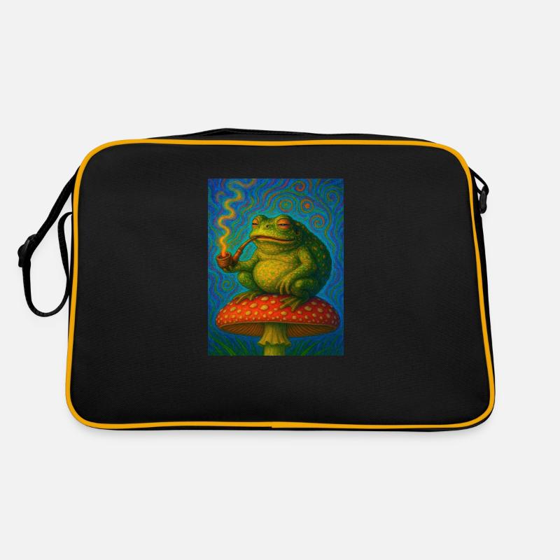 Smoking Toad Retro Bag