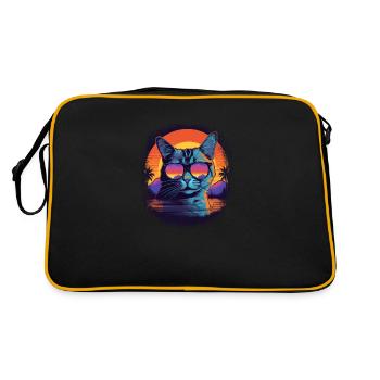 Cool déclaration présenter des idées dictons - Sac Retro - noir/or - Dos