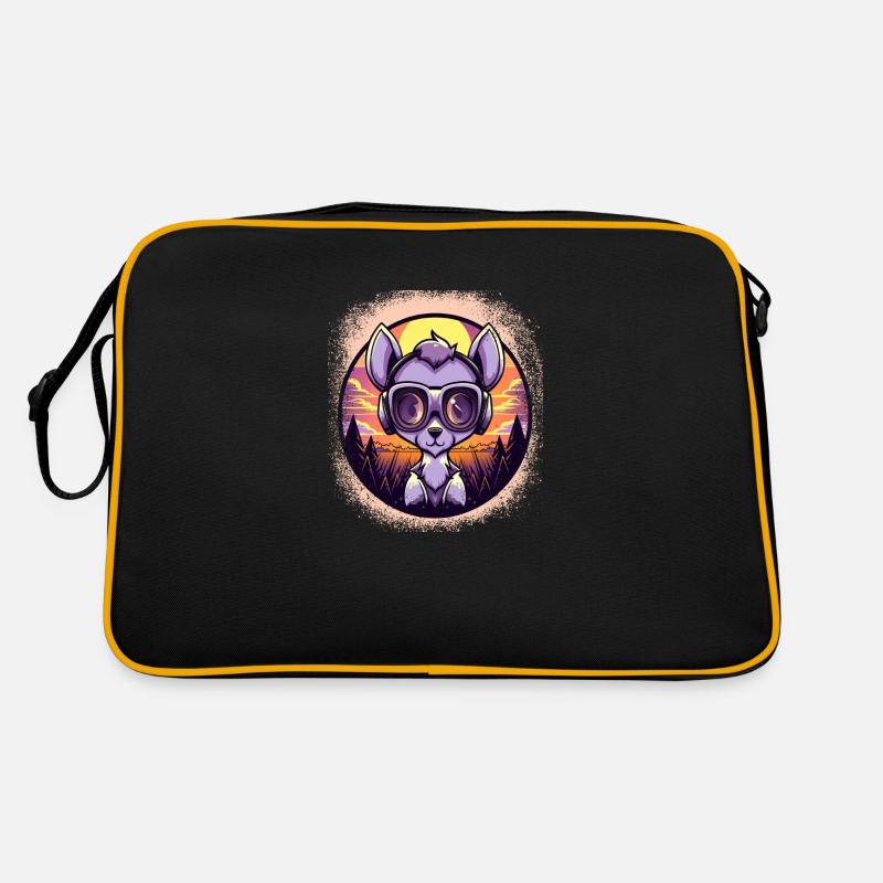 Bébé Panda Dictons Citation Assortiment Sac Retro