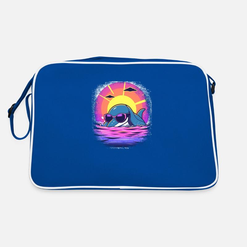joke child lake present idea waves jokes Retro Tasche