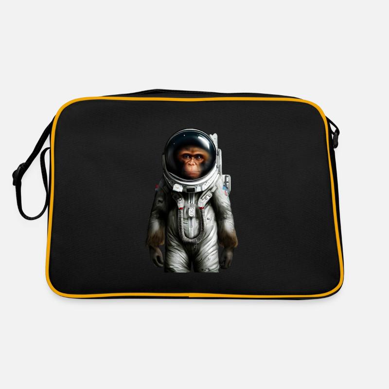 Singe astronaute de l’espace Sac Retro