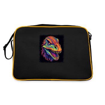 né en 2004 blague animal anniversaire cadeau idée cool - Sac Retro - noir/or - Dos