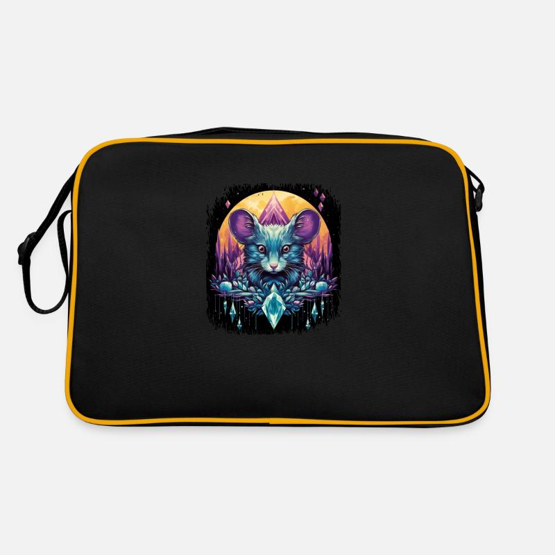 all joke happy canvasbackpack rat Retro Tasche