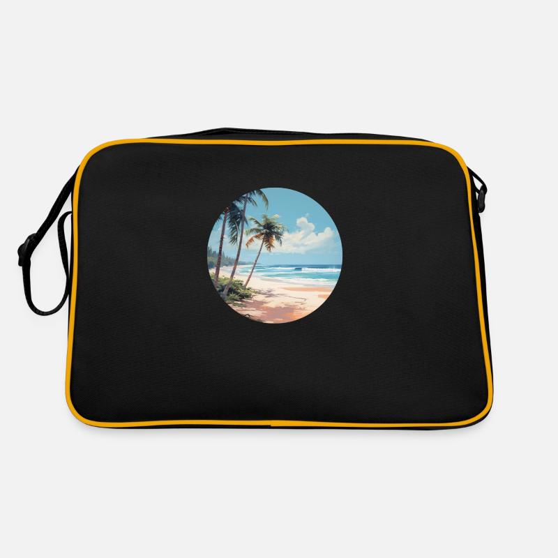 Discover the sunny side of the beach feeling Retro Bag
