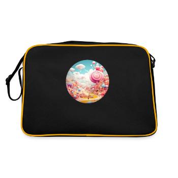 Dreamlike Discoveries: Creative Adventures - Retro Bag - black/gold - Back