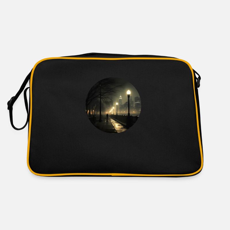 Grey City Feelings: Emotional Reflection Retro Bag