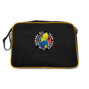 Banane BJJ - Sac Retro - noir/or - Dos