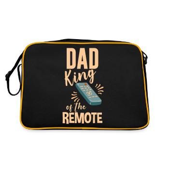 Dad King Of The Remote 4 - Retro Bag - black/gold - Back