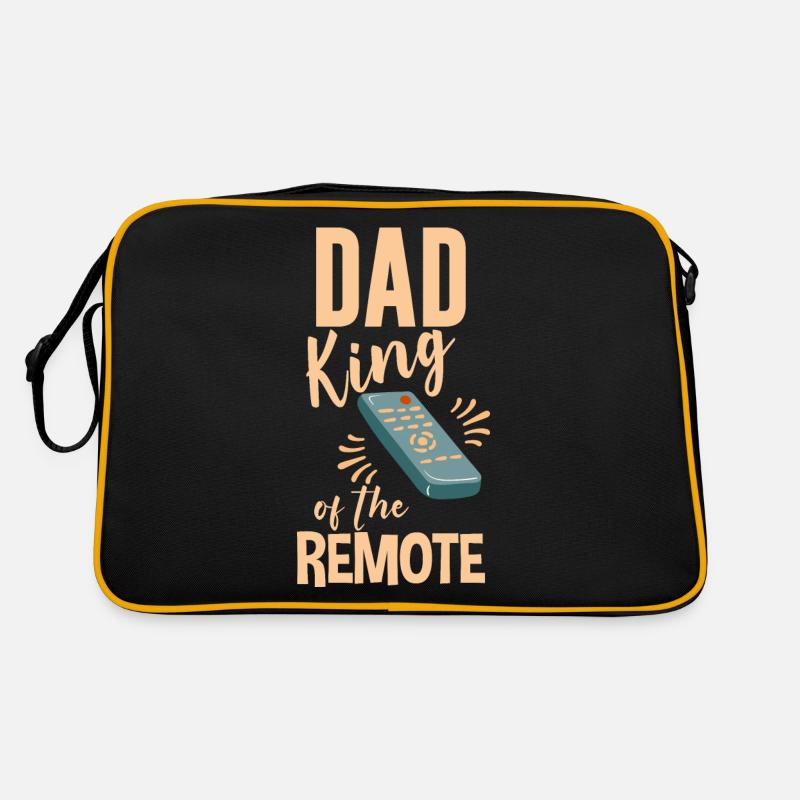 Papa Roi De La Télécommande 4 Sac Retro