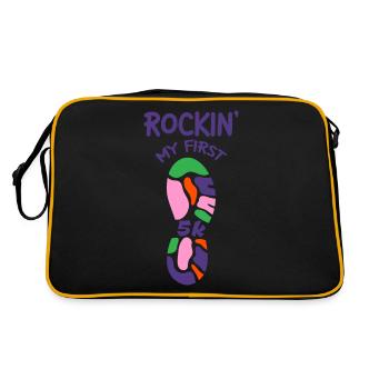 Rockin' Mon Premier 5K 2 - Sac Retro - noir/or - Dos
