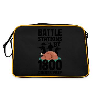 Embrace the Mission Military Time Adventure Call - Retro Bag - black/gold - Back