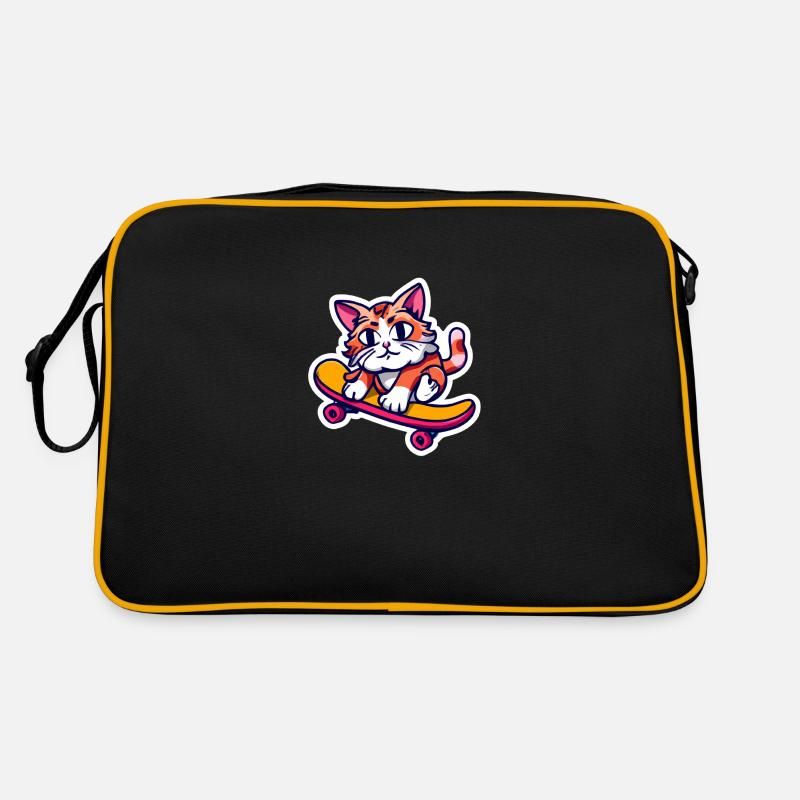 Patinage de chat Sac Retro