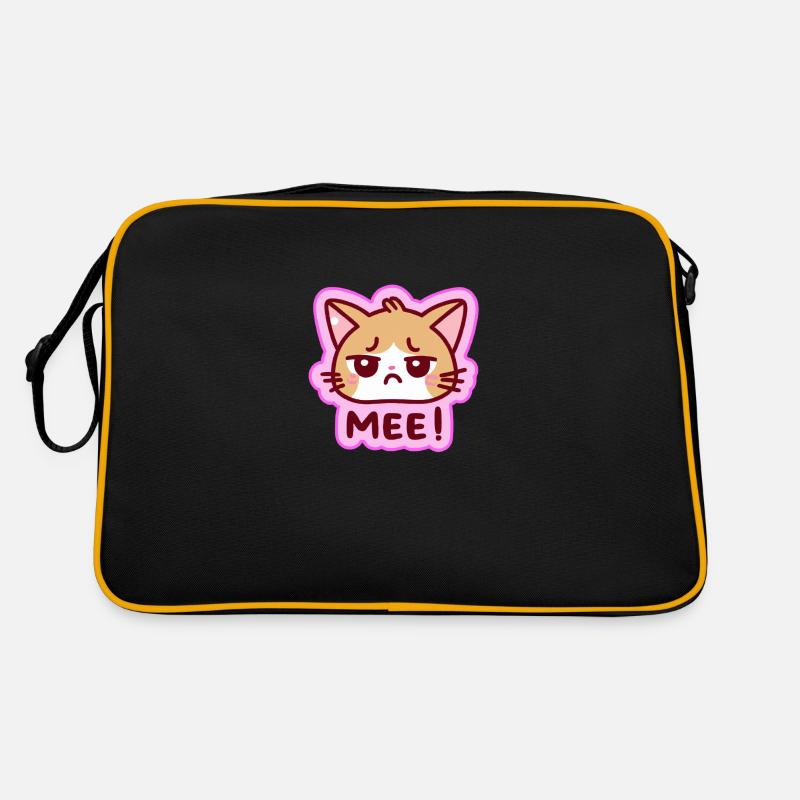 Qu’est-ce qui ne va pas avec ce chat? Sac Retro