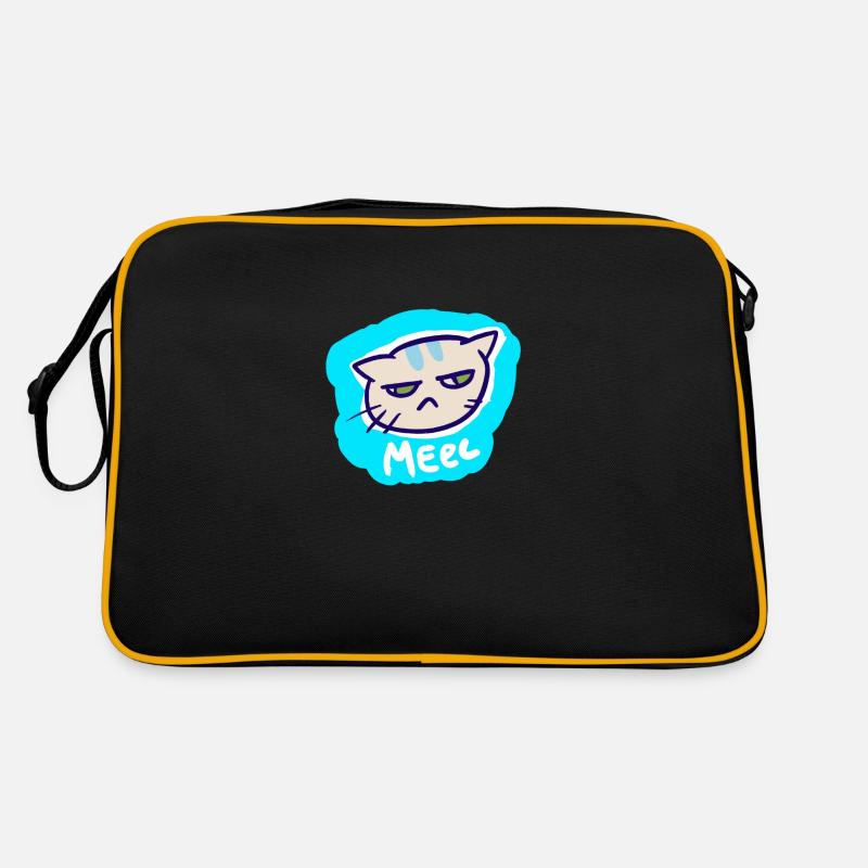 What's wrong with this cat? Retro Bag