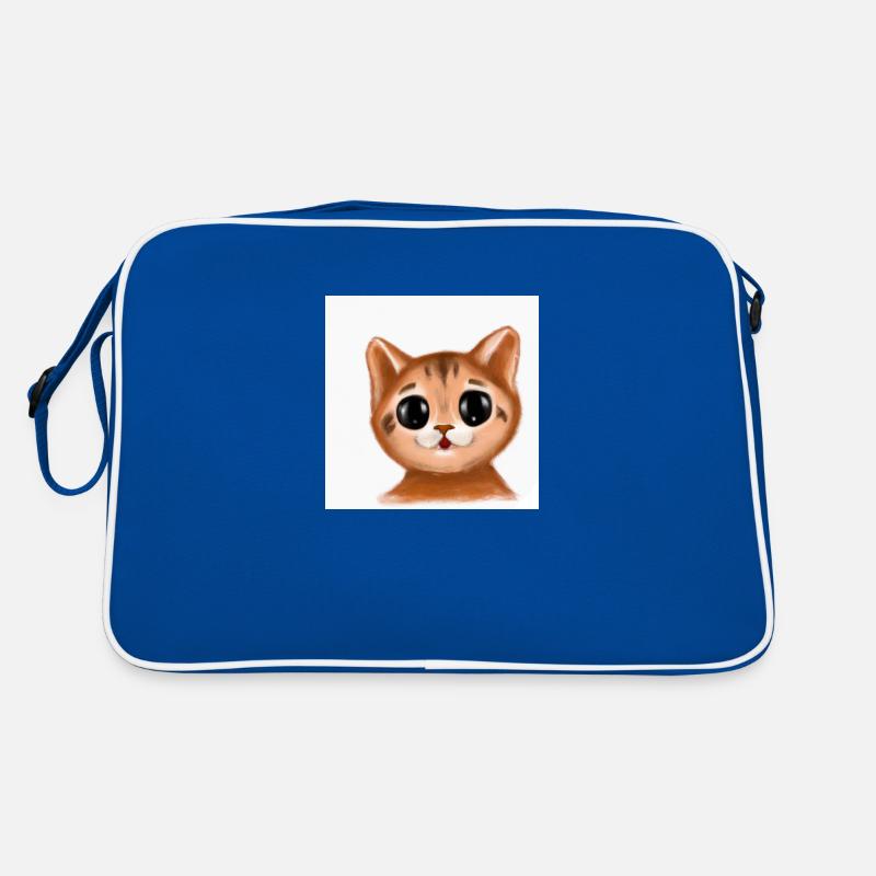Chat dessiné Sac Retro
