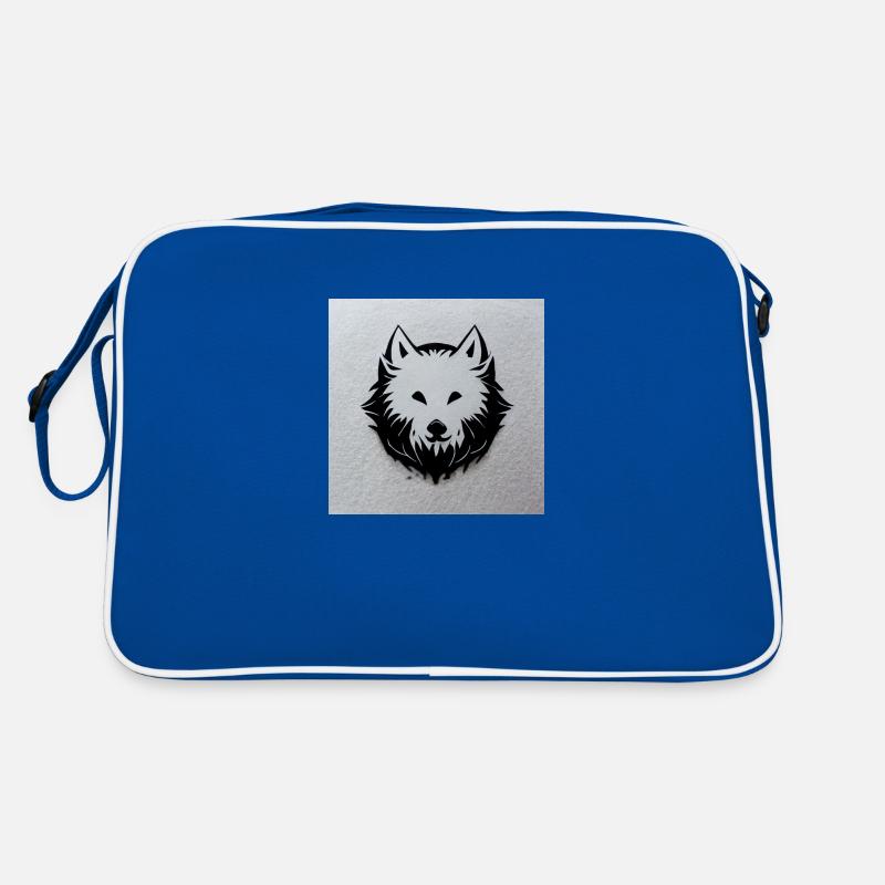 Wolfs Logo Retro Tasche
