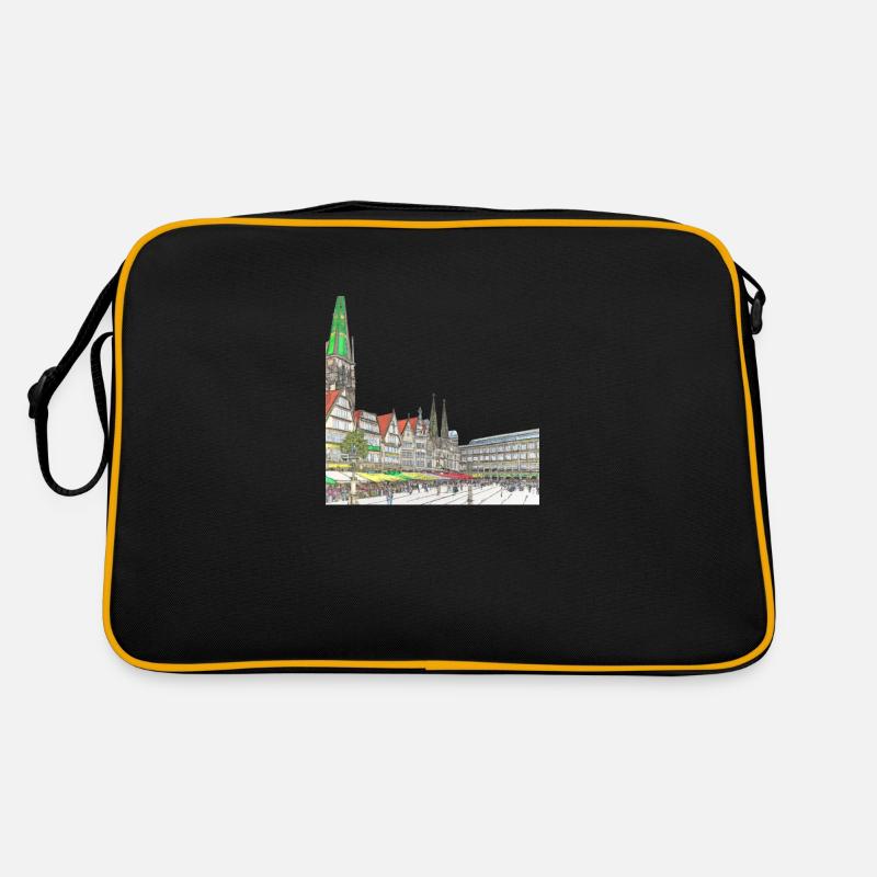 Dessin de marché Sac Retro