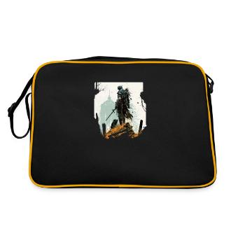 to Shining Paladin - Retro Bag - black/gold - Back