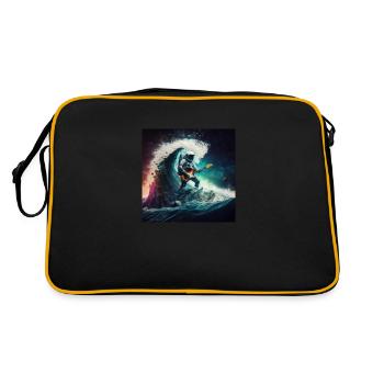 surf space - Retro Bag - black/gold - Back