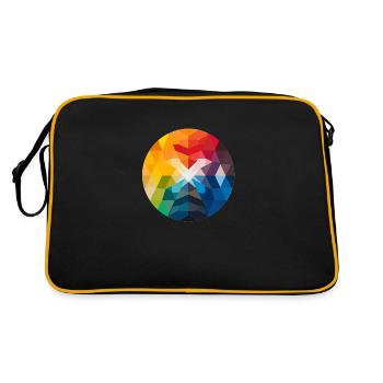 Sublimé Prisma - Sac Retro - noir/or - Dos
