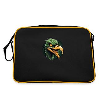 Adler Comic Art - Sac Retro - noir/or - Dos