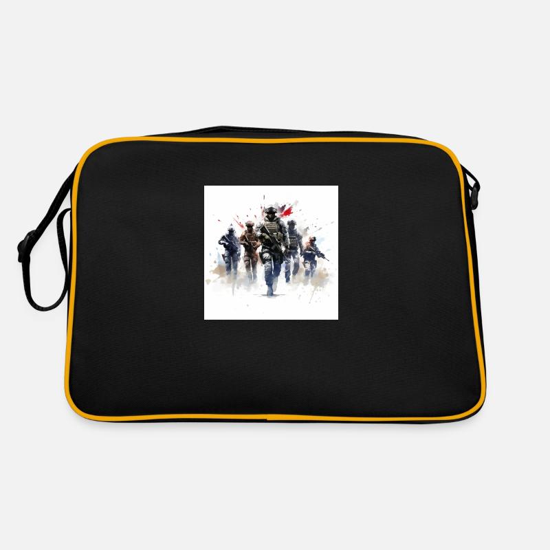 U.S. Army gaming art Retro Bag