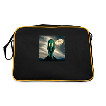 Cri extraterrestre - Sac Retro - noir/or - Dos
