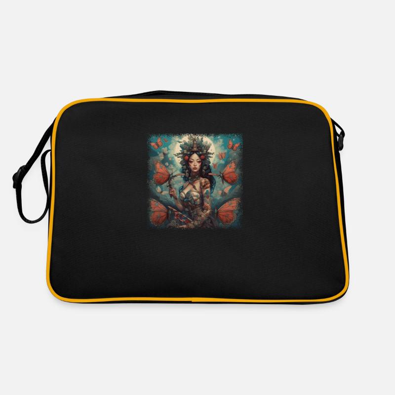 Insectes à la mode Déclaration blagues Idée cadeau d’anniversaire Sac Retro