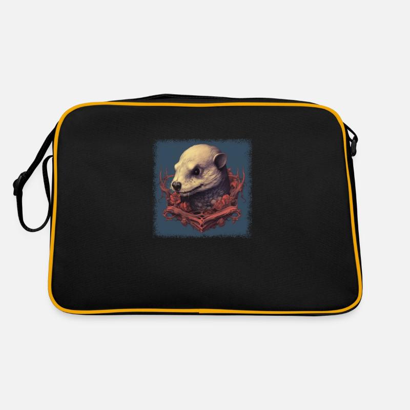 Déclaration Mignon Bébé Loutre Geek Enfants Idée de cadeau Sac Retro