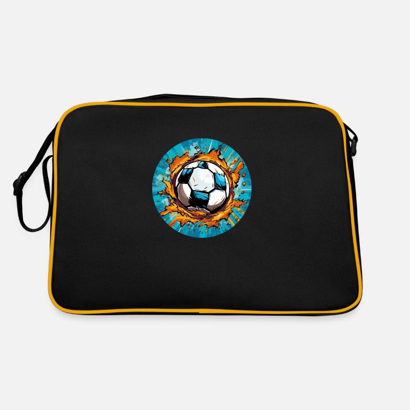 Soccer comique Sac Retro