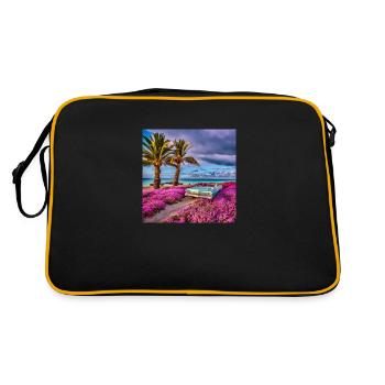 Caddy 1 - Sac Retro - noir/or - Dos