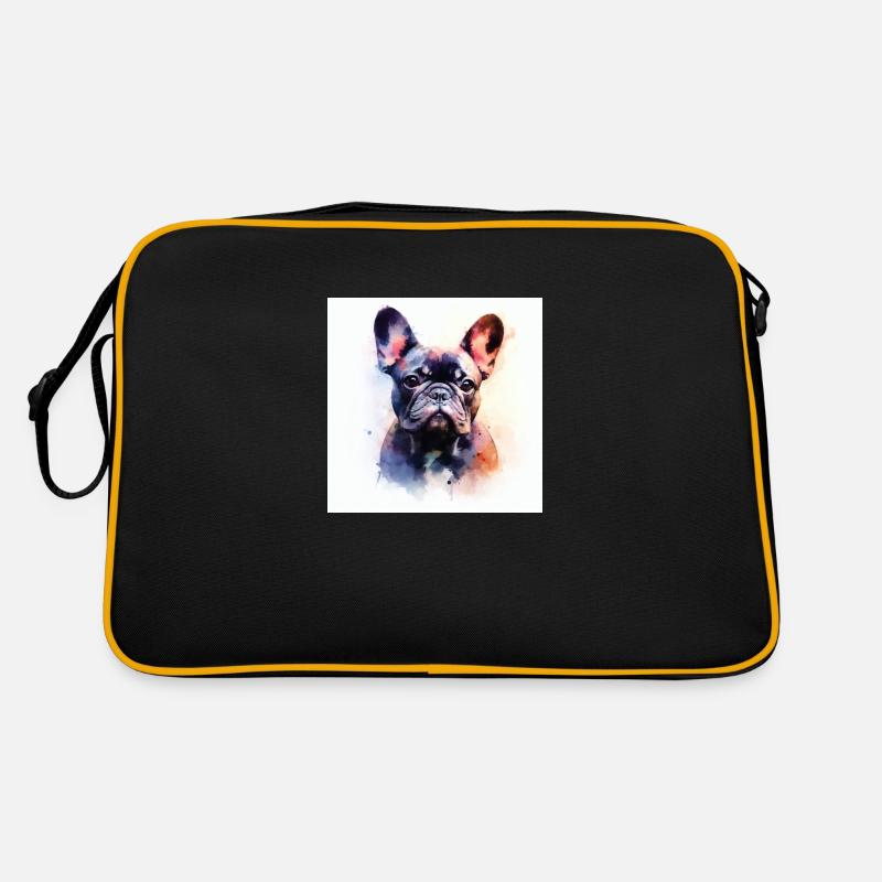 Amour d’intimidation - Sac Retro - noir/or