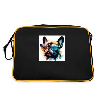 Cool Bully - Sac Retro - noir/or - Dos