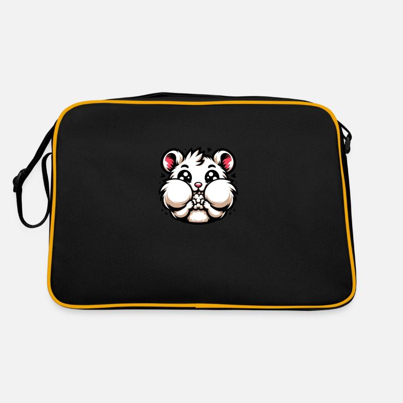 Hermann Hamsterbäckchen Retro Tasche