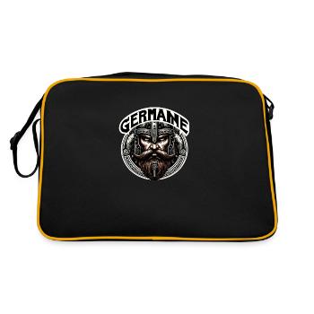 Pertinent - Sac Retro - noir/or - Dos
