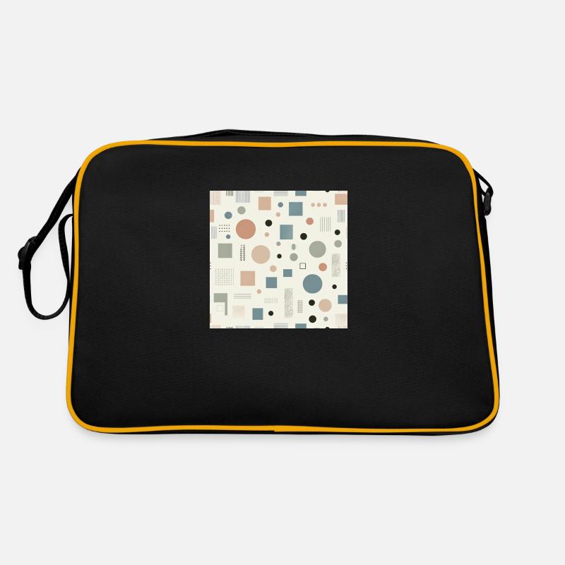Zen Geometry Retro Tasche