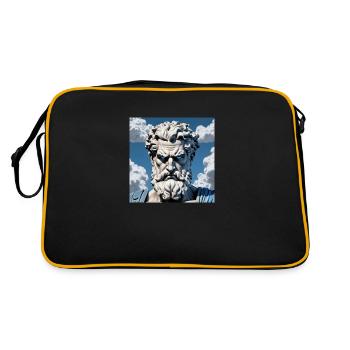 Le mythe de Zeus - Sac Retro - noir/or - Dos