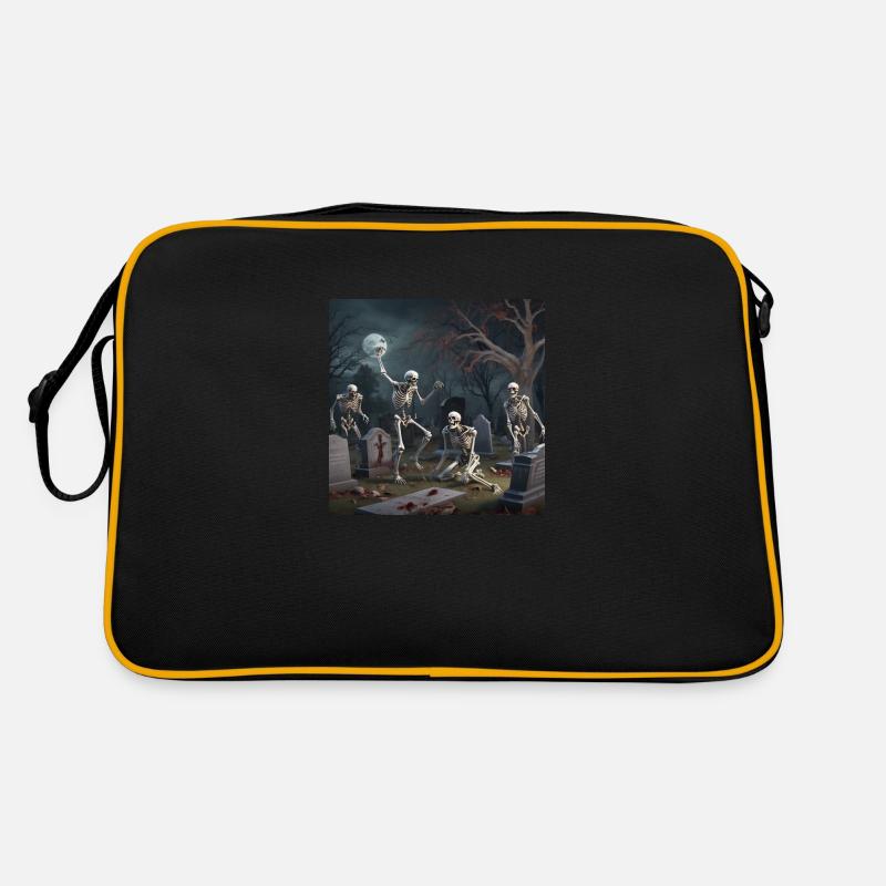 Squelette de danse Sac Retro