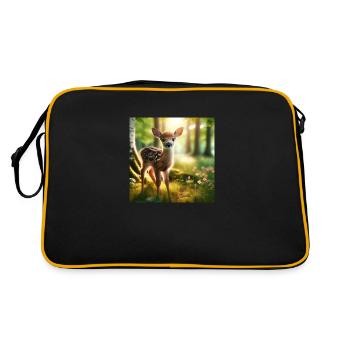 faon 1 - Sac Retro - noir/or - Dos