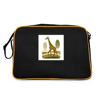 Ancien style - Sac Retro - noir/or - Dos
