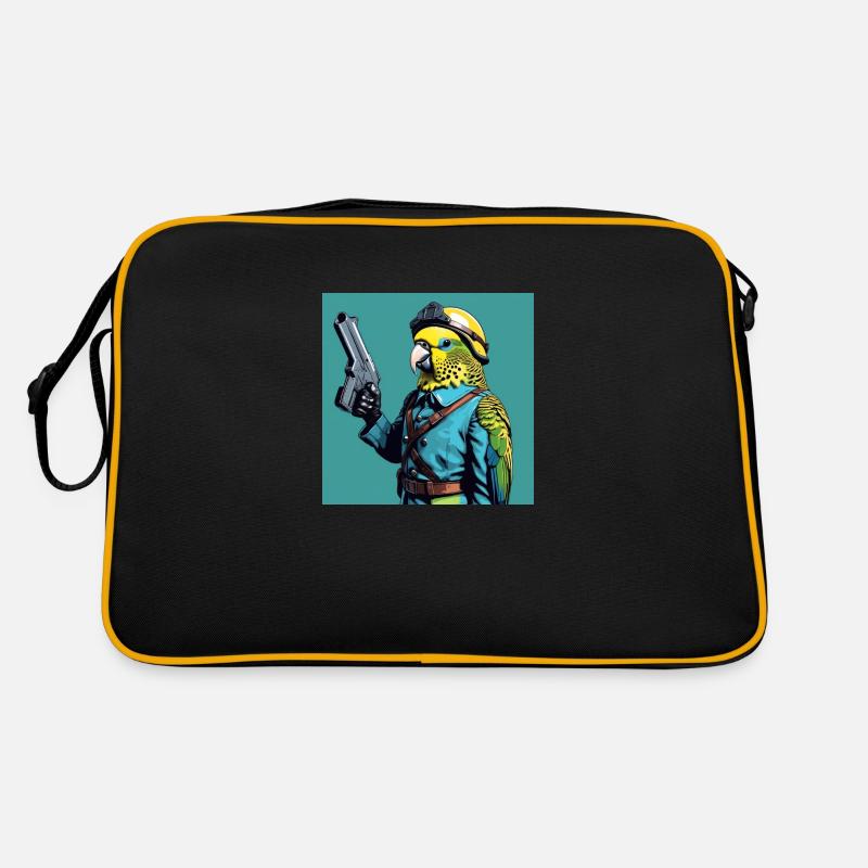 Agent Budgie Retro Bag