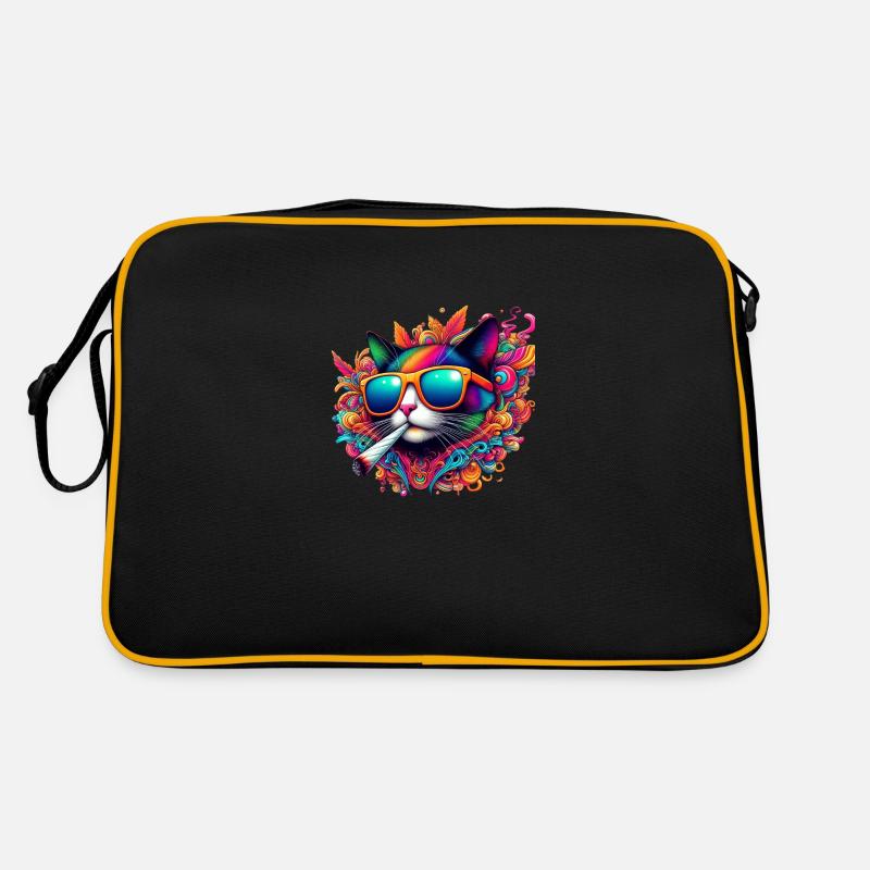 CannaCat2 Retro Tasche