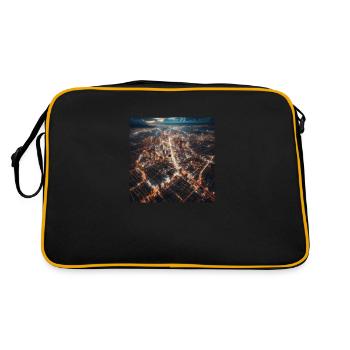 groupe1 15 - Sac Retro - noir/or - Dos