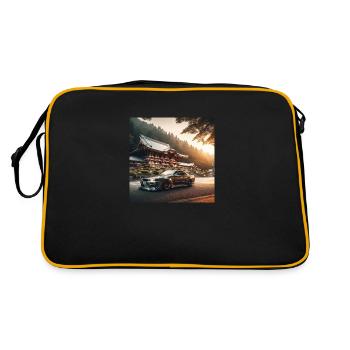 JDM Temple - Retro Bag - black/gold - Back