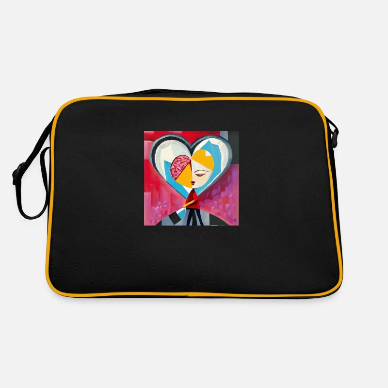 Half and half Retro Bag