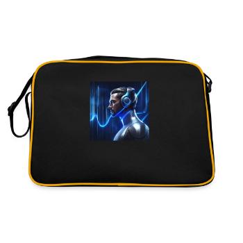 L’avenir de l’humanité - Sac Retro - noir/or - Dos