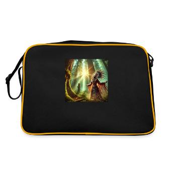 Chaman en transe (E) - Sac Retro - noir/or - Dos