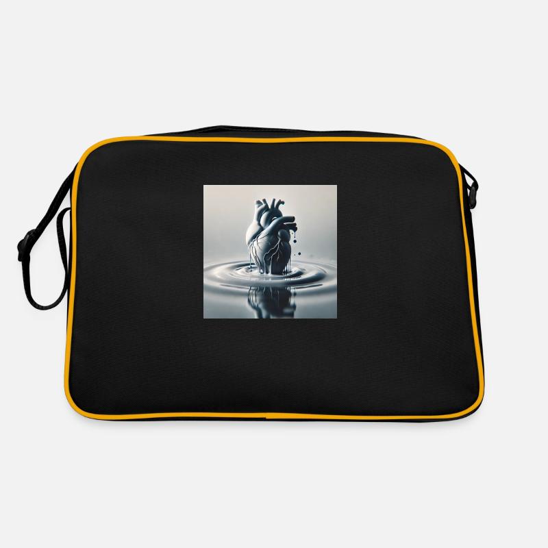 Zerfließende Sehnsucht Retro Tasche