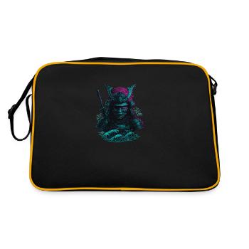 Glitch Samurai - Le guerrier numérique - Sac Retro - noir/or - Dos