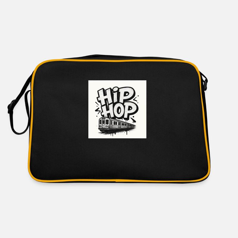 Lettrage HipHop avec train Sac Retro